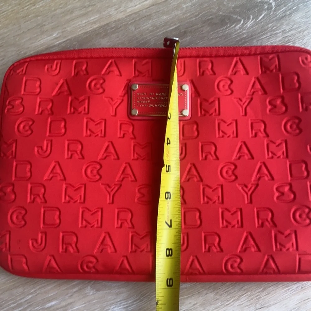 Marc Jacobs laptop case Red